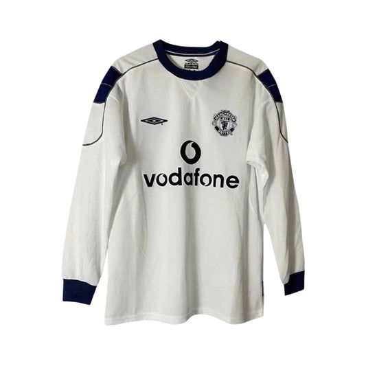 Manchester United 99/00 Fora - Manga Longa