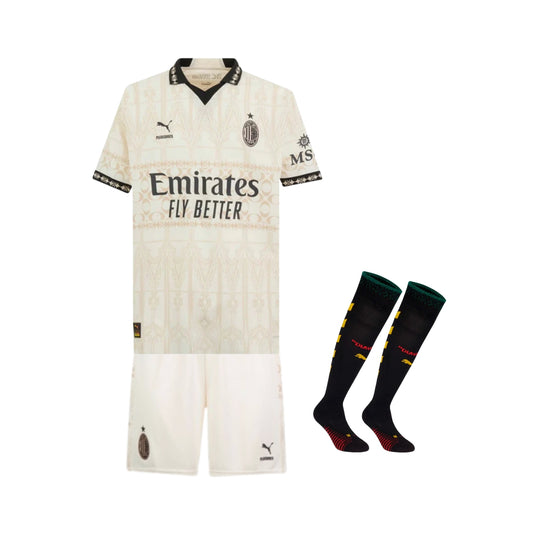 Kit Infantil - AC Milan 23/24 Quarto