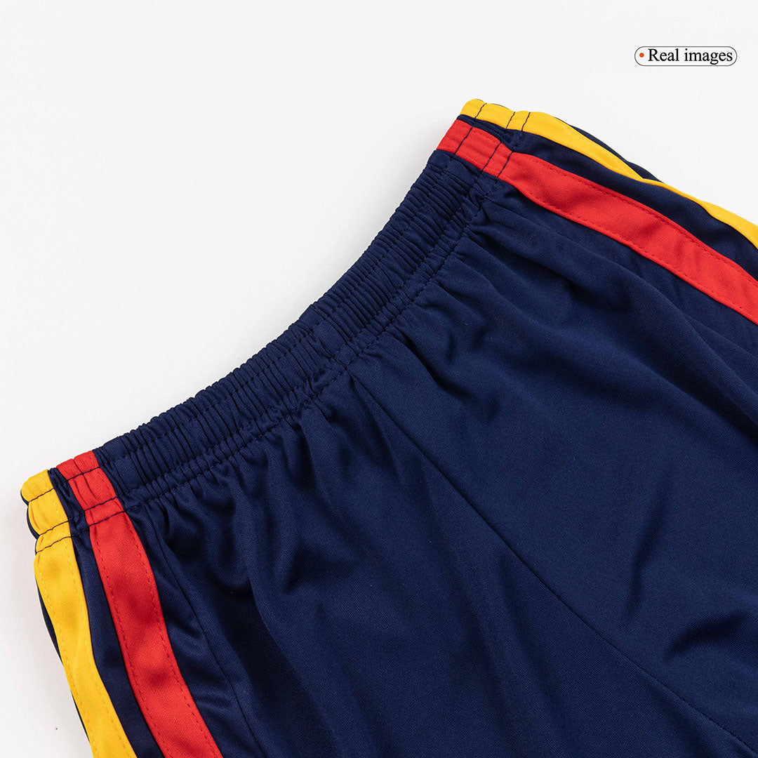 Spain Infantil Casa World Cup Futebol Camisa Conjunto (Camisa+Shorts+Meias) 2026 Vermelho