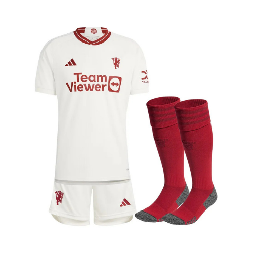 Kit Infantil - Manchester United 23/24 Terceiro