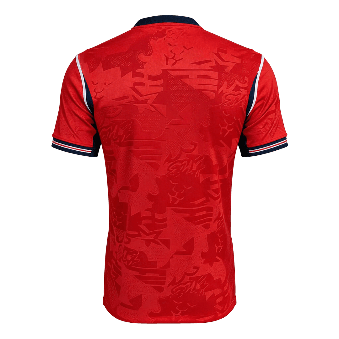 Versão do Jogador England Fora World Cup Futebol Camisas 2026 Vermelho