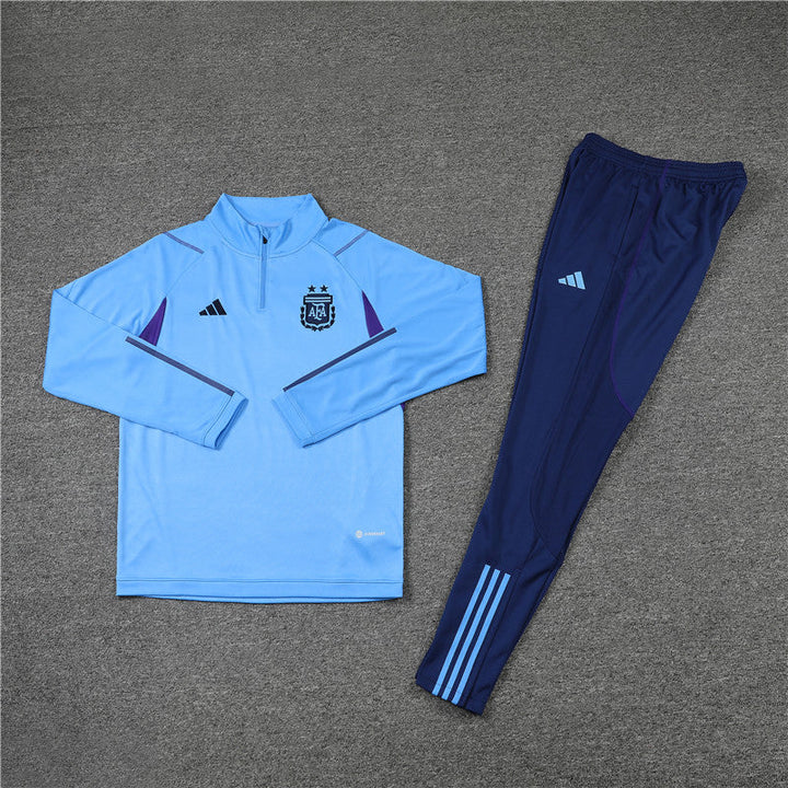Argentina 23/24 - Training Tracksuit Top - 1/2 Zip