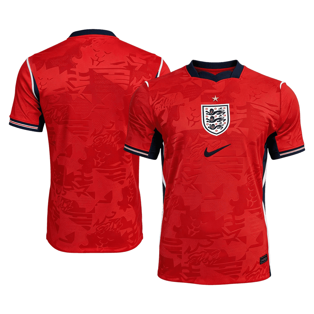 Versão do Jogador England Fora World Cup Futebol Camisas 2026 Vermelho