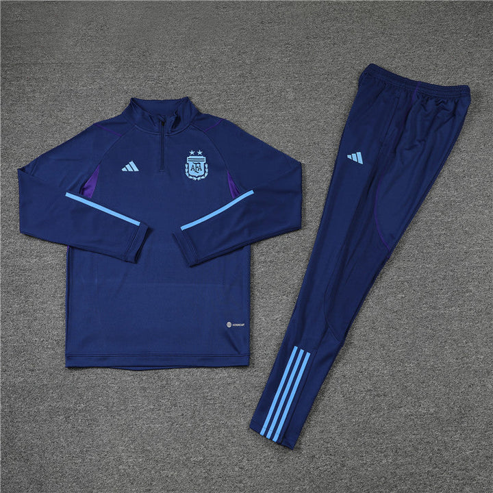 Argentina 23/24 - Training Tracksuit Top - 1/2 Zip