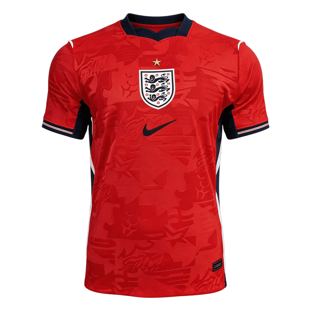 Versão do Jogador England Fora World Cup Futebol Camisas 2026 Vermelho