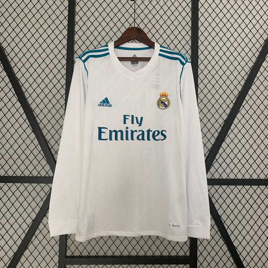 Real Madrid 17/18 - Manga Longa