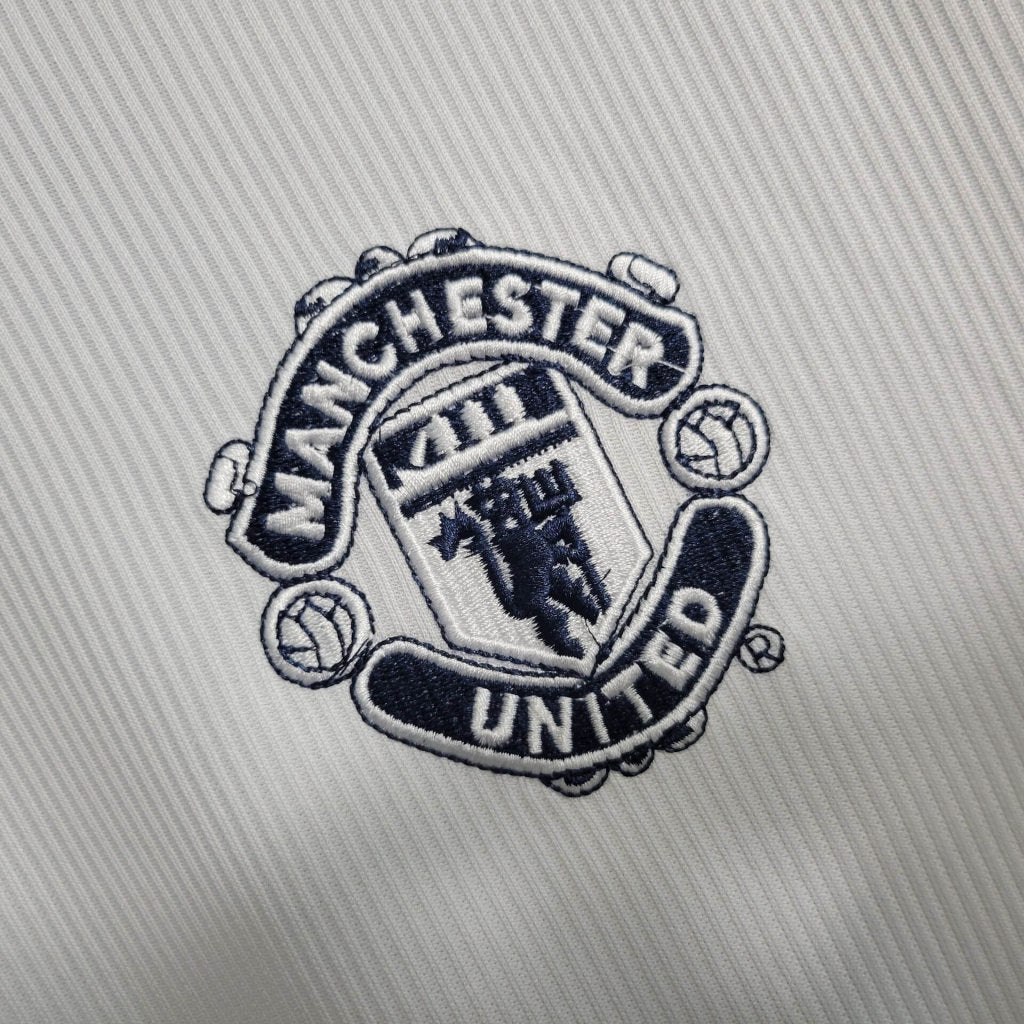 Manchester United 99/00 Fora - Manga Longa