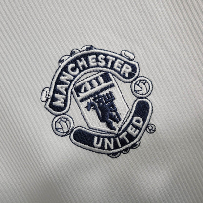 Manchester United 99/00 Fora - Manga Longa